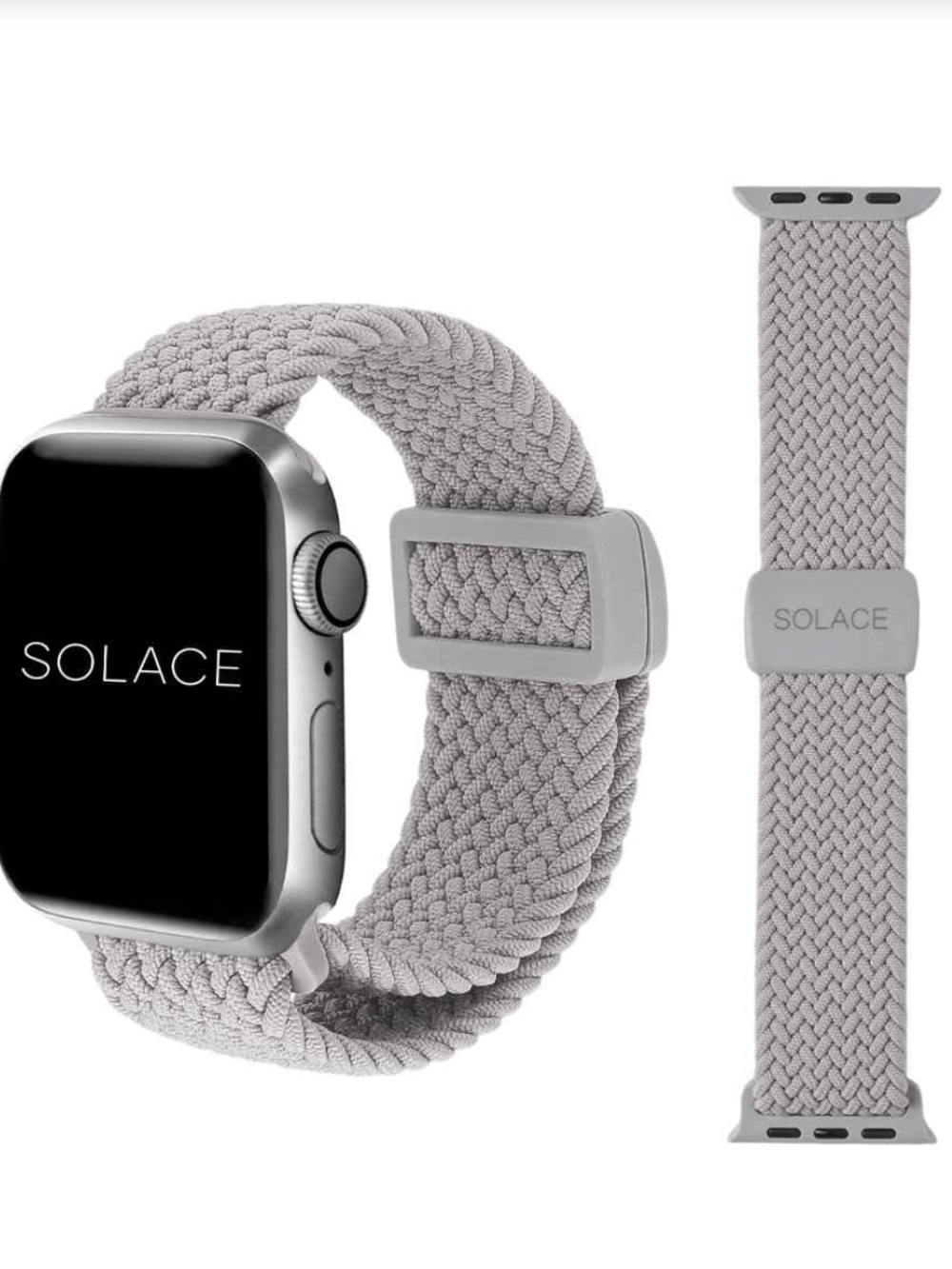 New Solace Bands Imperium Adapt Wide Adjustable Nylon Braided Watch Band